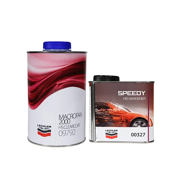 Lechler High Solid Two-pack Acrylic Clear 1L + 0.5L Hardener