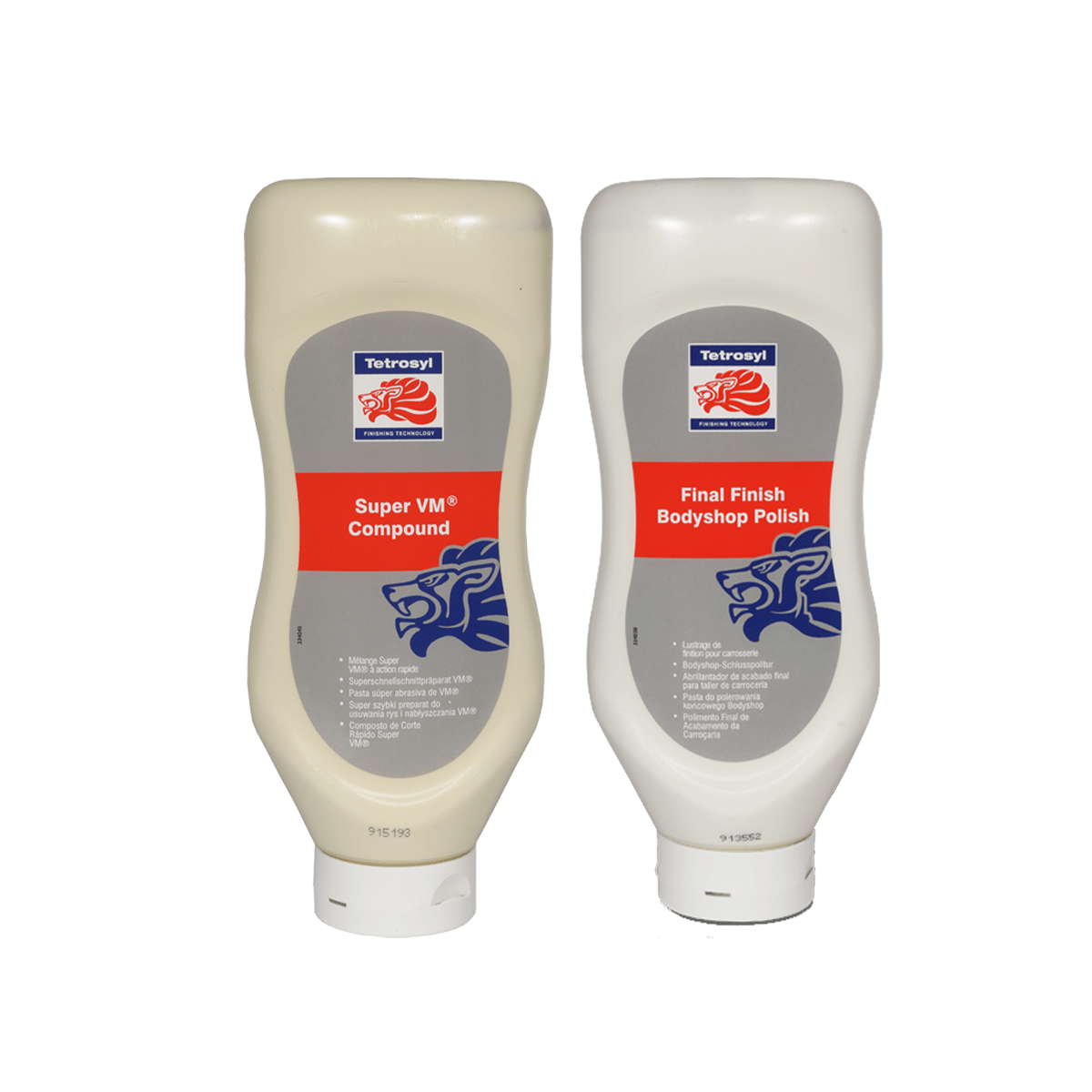 Tetrosyl Super VM Compound and Final Finish Bodyshop Polish