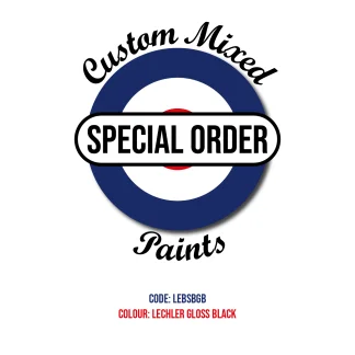 Lechler Basecoat - Gloss Black