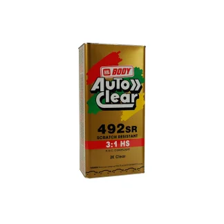 HB Body Auto Clear 492-SR - 3L