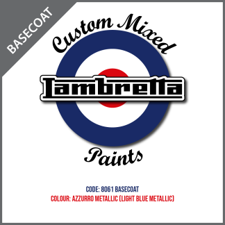 8061 Basecoat - Azzurro Metallic (Light Blue Metallic)