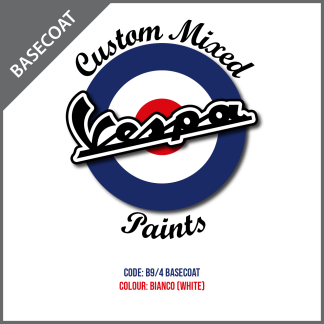 9/4 Piaggio/Vespa Basecoat - Bianco (White)